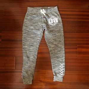 LOVE Capri Sweatpants with shoelace detail